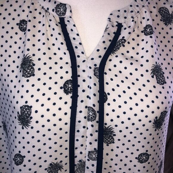 Naïf Pineapple Print Polka Dot Dress - Picture 5 of 8